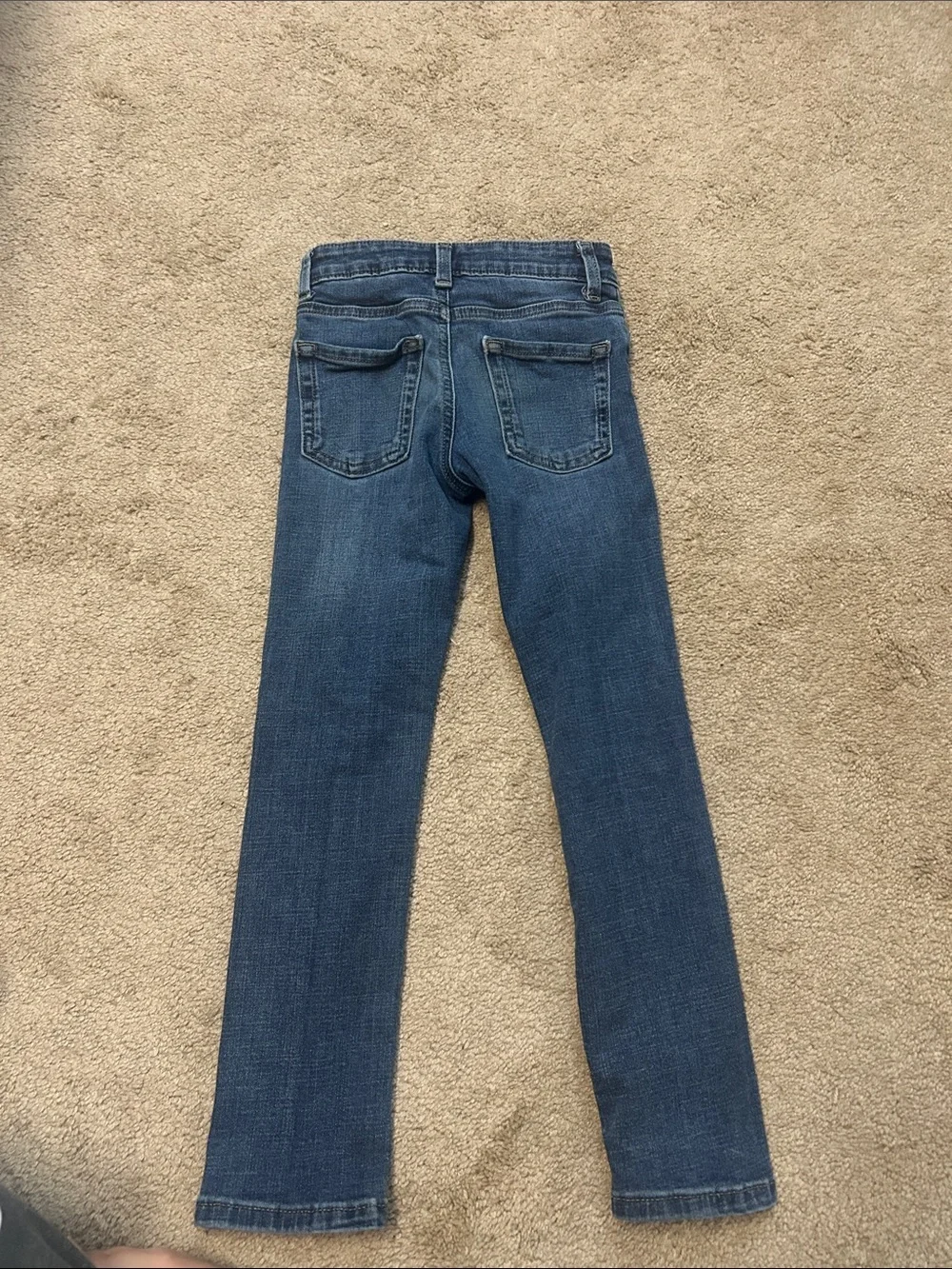 Kids Straight-Leg Jeans in Indigo Blue